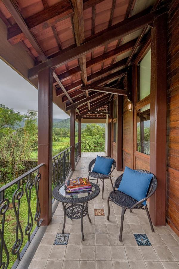 Saffronstays Boulevard Loghouse - A Wooden Chalet Amidst Nature Kārli Exterior photo